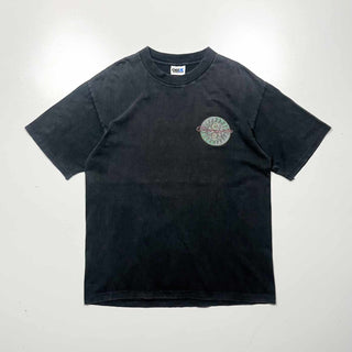 90's "made in USA" OBEX フェード 両面プリントTシャツ