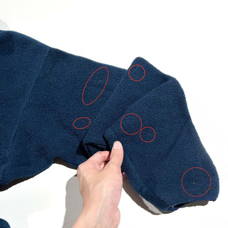 90's "made in USA" Patagonia ダークネイビー スナップT フリース プルオーバー ジャケット