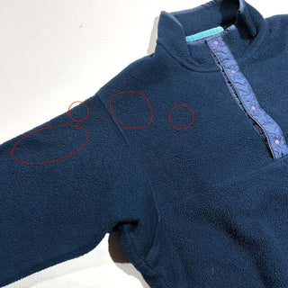 90's "made in USA" Patagonia ダークネイビー スナップT フリース プルオーバー ジャケット