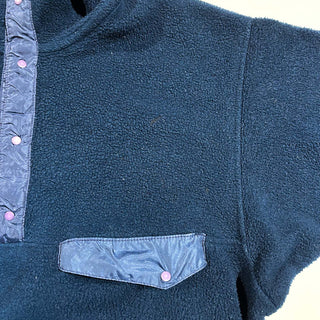 90's "made in USA" Patagonia ダークネイビー スナップT フリース プルオーバー ジャケット