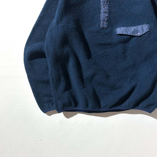 90's "made in USA" Patagonia ダークネイビー スナップT フリース プルオーバー ジャケット