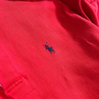 90's "made in USA" RALPH LAUREN ワンポイント ラガーシャツ