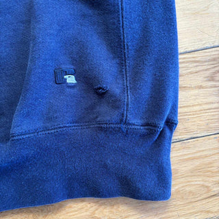 90's "made in USA" RUSSELL PRO COTTON リバースウィーブタイプ ワッペン カレッジ スウェット シャツ