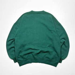 90's "made in USA" RUSSELL 前Vガゼット 無地 スウェットシャツ
