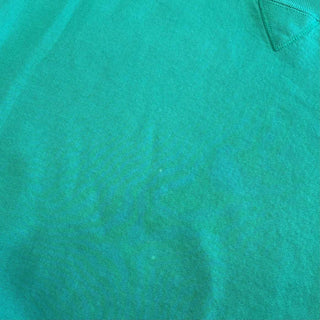 90's "made in USA" RUSSELL 前Vガゼット 無地 スウェット シャツ