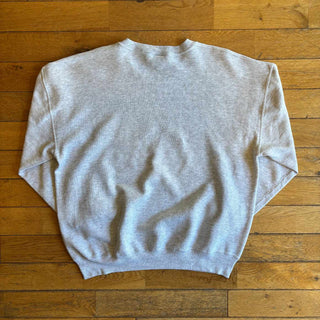 90's "made in USA" RUSSELL 前Vガゼット プリント スウェット シャツ