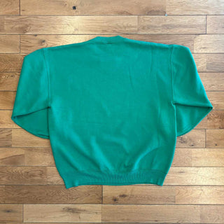 90's "made in USA" RUSSELL 前Vガゼット 無地 スウェット シャツ