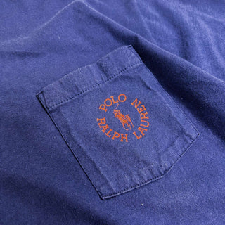 90's "made in USA" Ralph Lauren ワンポイントロゴ プリントTシャツ