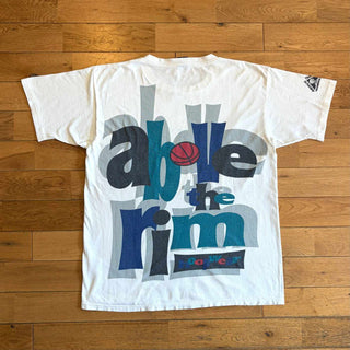 90's "made in USA" Reebok above the rim 両面プリント Tシャツ