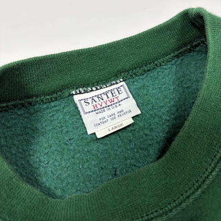 90's "made in USA" SANTEE リバースウィーブタイプ プリント スウェット
