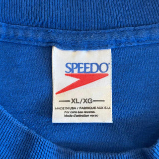 90's "made in USA" SPEEDO ロゴ 両面プリント Tシャツ