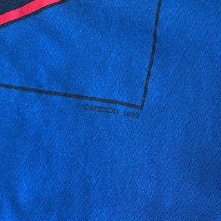 90's "made in USA" SPEEDO ロゴ 両面プリント Tシャツ