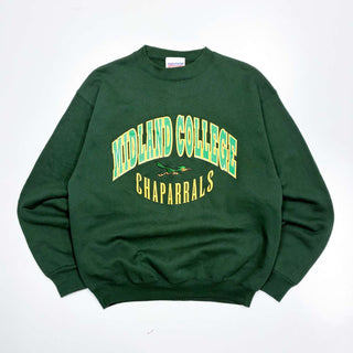 90's "made in USA" SPORTS PAGES "CHAPARRALS" カレッジ スウェットシャツ