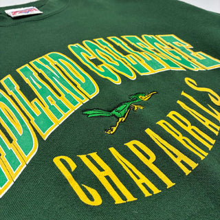 90's "made in USA" SPORTS PAGES "CHAPARRALS" カレッジ スウェットシャツ