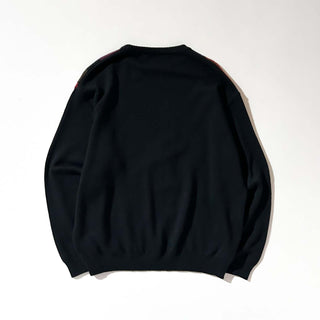 90's "made in USA" ST.CROIX マルチカラー 総柄 ニット セーター