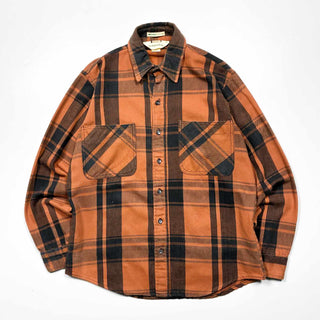 ～90's "made in USA" ST. JOHN'S BAY チェック L/S ヘビーネルシャツ