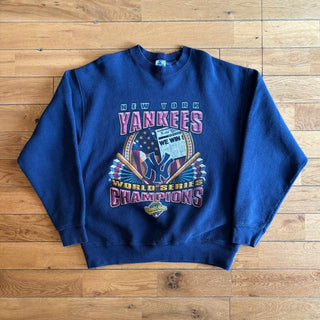 90's "made in USA" STARTER ヤンキース プリント スウェット シャツ