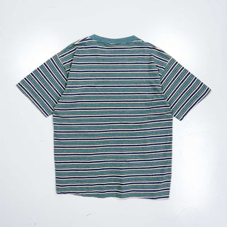 90's "made in USA" STRIPES by T.K.O マルチボーダー Tシャツ