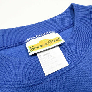 90's "made in USA" Sesame Street "ERNIE" ワッペン スウェットシャツ
