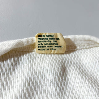 90's "made in USA" St. John's Bay ハニカム サーマル カットソー