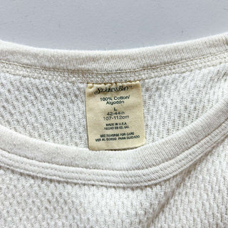 90's "made in USA" St. John's Bay ハニカム サーマル カットソー