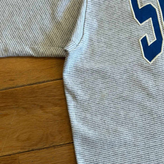 90's "made in USA" TENNESSEE RIVER ボーダー カレッジ プリント Tシャツ