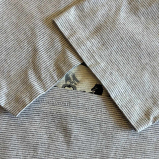 90's "made in USA" TENNESSEE RIVER ボーダー カレッジ プリント Tシャツ