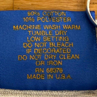 90's "made in USA" TENNESSEE RIVER ボーダー カレッジ プリント Tシャツ