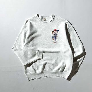 90's "made in USA" TOO CUTE！ Betty Boop キャラクター ワンポイント スウェット シャツ