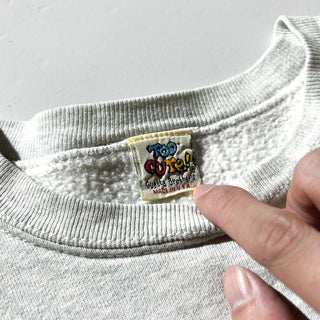 90's "made in USA" TOO CUTE！ Betty Boop キャラクター ワンポイント スウェット シャツ