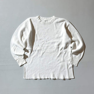 90's "made in USA" U.S.ARMY ハニカム サーマル カットソー