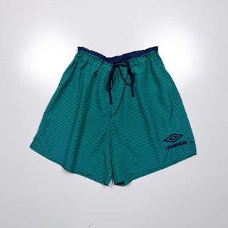 90's "made in USA" UMBRO チェック ナイロン ショーツ