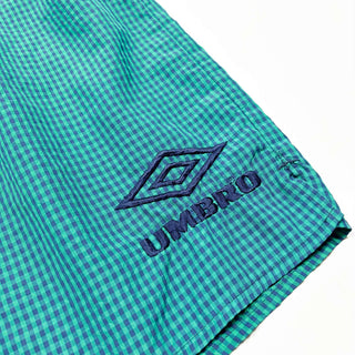 90's "made in USA" UMBRO チェック ナイロン ショーツ