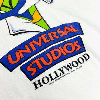 90's "made in USA" UNIVERSAL STUDIS "WOODY WOODPECKES" キャラクタープリント Tシャツ
