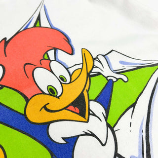 90's "made in USA" UNIVERSAL STUDIS "WOODY WOODPECKES" キャラクタープリント Tシャツ