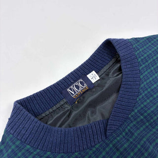 90's "made in USA" VCC VANTAGE  シアサッカー チェック ウィンドウシャツ