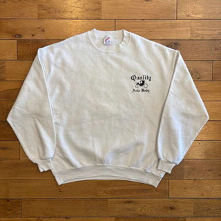 90's "MADE IN USA" Jerzees 企業 プリント スウェット シャツ