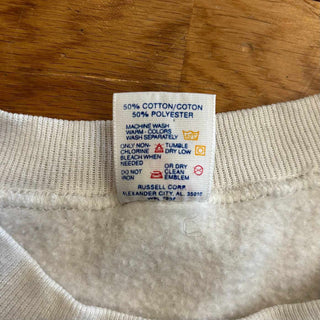 90's "MADE IN USA" Jerzees 企業 プリント スウェット シャツ