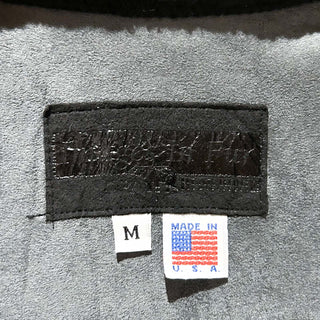 90's "made in USA" ブラック 馬 アニマル フリース ジャケット