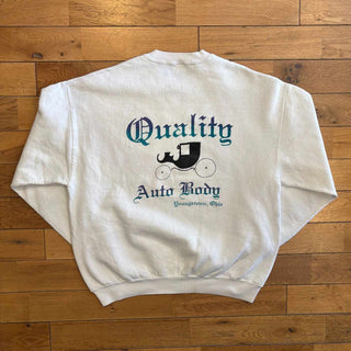 90's "MADE IN USA" Jerzees 企業 プリント スウェット シャツ