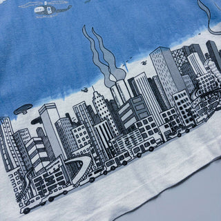 90's "made in USA" ビッグサイズ オールオーバー プリントTシャツ