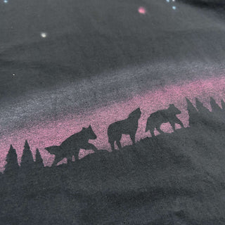 90's "made in USA" アニマル 巻きプリント Tシャツ