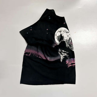 90's "made in USA" アニマル 巻きプリント Tシャツ