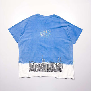90's "made in USA" ビッグサイズ オールオーバー プリントTシャツ