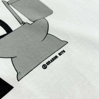 90's "made in USA" anvil "FARFROMPOOPEN" プリントTシャツ