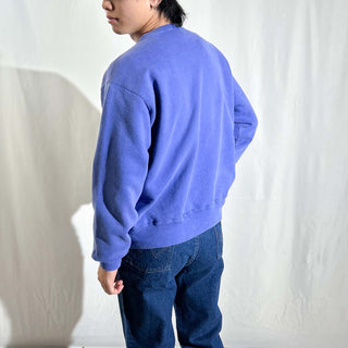 90's "made in USA" champion ロイヤルブルー ワンポイント スウェット シャツ