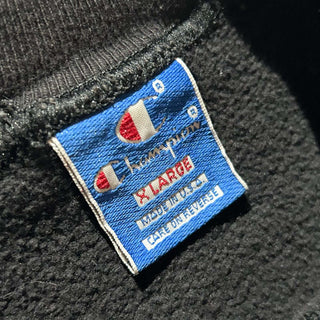 90's "made in USA" champion ワンポイント スウェット シャツ(ブラック)