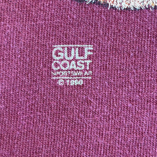 90's "made in USA" sportswear アニマル カレッジ プリント Tシャツ