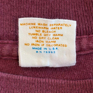 90's "made in USA" sportswear アニマル カレッジ プリント Tシャツ