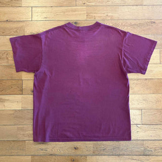 90's "made in USA" sportswear アニマル カレッジ プリント Tシャツ